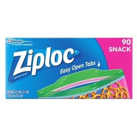 SC JOHNSON 90CT Ziploc Snack Bag 71143